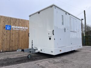NOW SOLD - Fully Towable Welfare Unit Canteen / Toilet / Drying Room