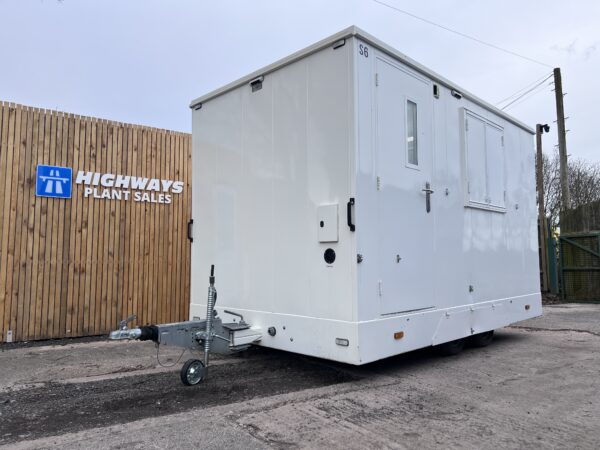 NOW SOLD - Fully Towable Welfare Unit Canteen / Toilet / Drying Room