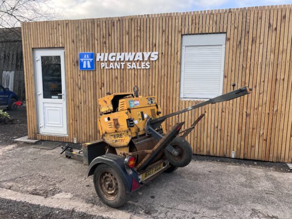 NOW SOLD - 2017 Mecalac MBR71 Single Drum Pedestrian Roller - Image 7