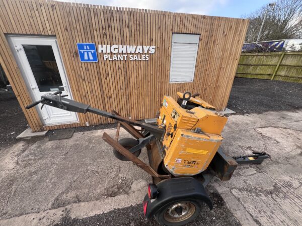 NOW SOLD - 2017 Mecalac MBR71 Single Drum Pedestrian Roller - Image 2