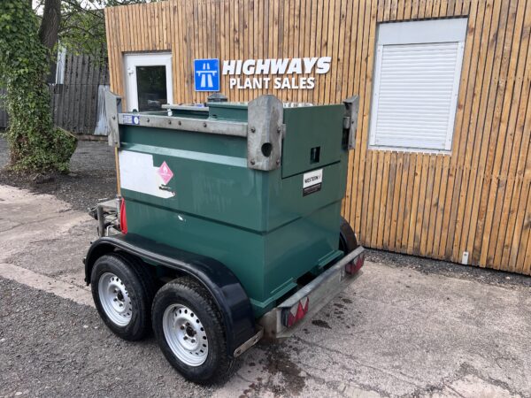 NOW SOLD - Western Transcube 910 Litre Towable Diesel Bowser - Image 7