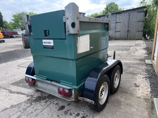 NOW SOLD - Western Transcube 910 Litre Towable Diesel Bowser - Image 6