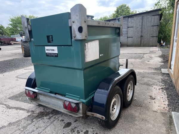 NOW SOLD - Western Transcube 910 Litre Towable Diesel Bowser - Image 5