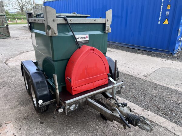 NOW SOLD - Western Transcube 910 Litre Towable Diesel Bowser - Image 4