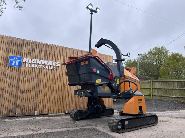 NOW SOLD - 2016 FORST XR8 Traxion Tracked Chipper Shredder  *** DEPOSIT TAKEN ***