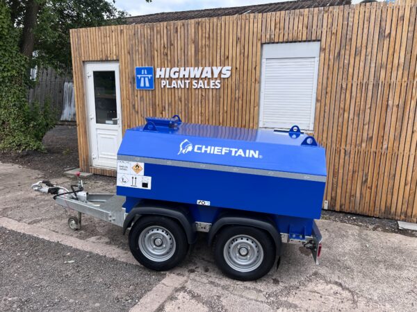 NOW SOLD - 2022 980 Litre Chieftain Bunded Bowser  220 Gallon - Image 4