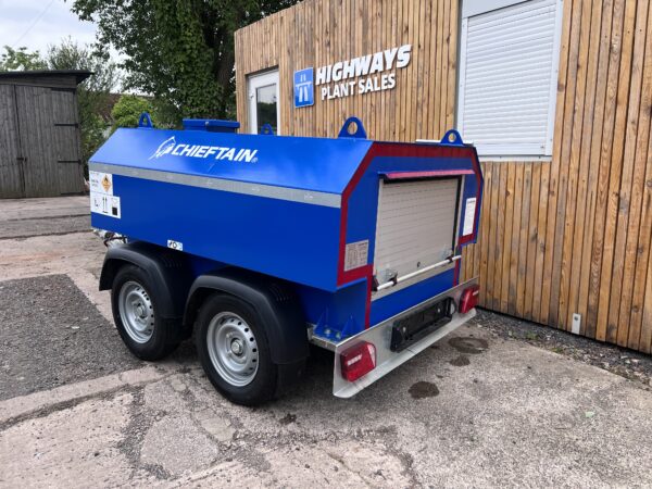 NOW SOLD - 2022 980 Litre Chieftain Bunded Bowser  220 Gallon - Image 5