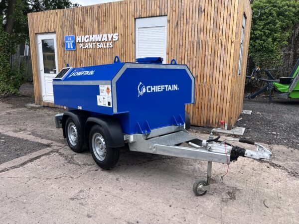 NOW SOLD - 2022 980 Litre Chieftain Bunded Bowser  220 Gallon - Image 8