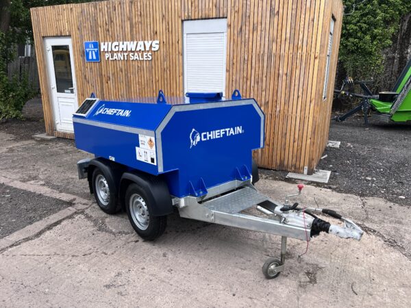 NOW SOLD - 2022 980 Litre Chieftain Bunded Bowser  220 Gallon - Image 9