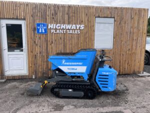 NOW SOLD 2021 Messersi TC95D Diesel C/W Self Loading Shovel, High Tip Tracked Dumper