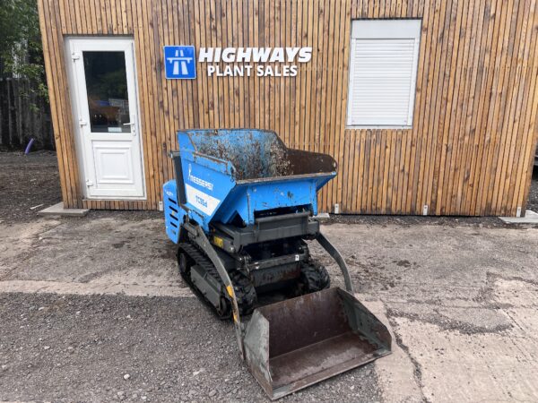 NOW SOLD 2021 Messersi TC95D Diesel C/W Self Loading Shovel, High Tip Tracked Dumper - Image 9