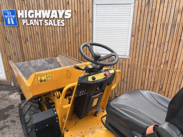 NOW SOLD - 2021 Thwaites 1 Ton High Tip Dumper (Hours 300)  *** NO VAT *** - Image 9