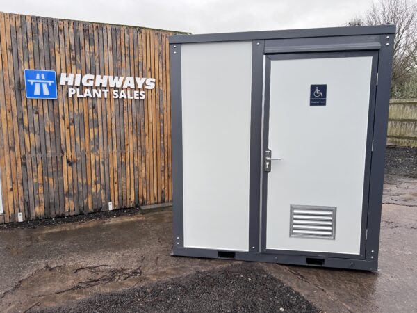 New Unused Mains Disabled Toilet Block Complete With Wheelchair Ramp - Image 11