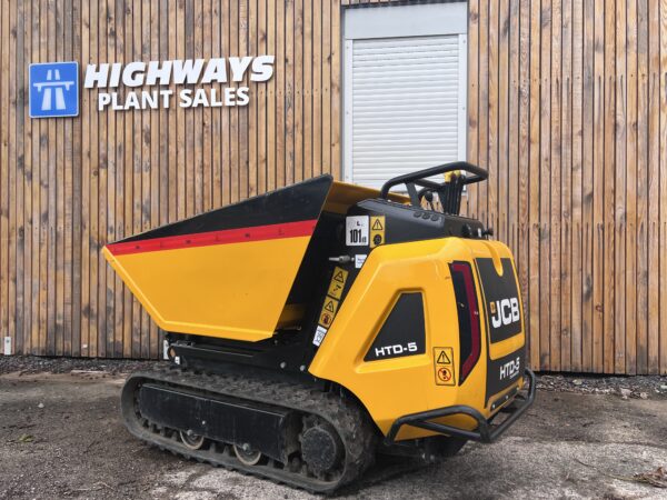 NOW SOLD - 2022 JCB HTD5 High Tip Tracked Barrow / Dumper  -- NO VAT -- - Image 5