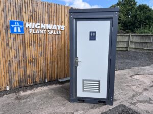 New Unused Mains Portable Single Toilet Block