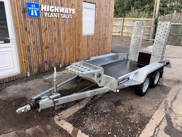 Used Once ! Covered Less Than 50 Miles ! Indespension 9′ x 4‘ Challenger 50 Beavertail Trailer (2700kgs) - Image 6