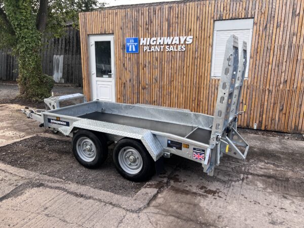 Used Once ! Covered Less Than 50 Miles ! Indespension 9′ x 4‘ Challenger 50 Beavertail Trailer (2700kgs) - Image 4