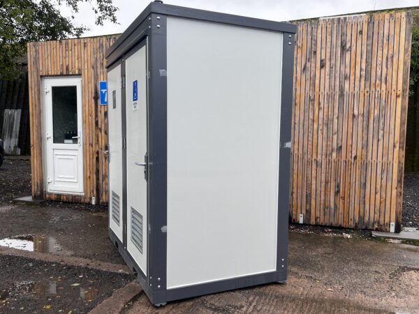 New Unused Mains Portable Double Mains Toilet & Shower Block - Image 8