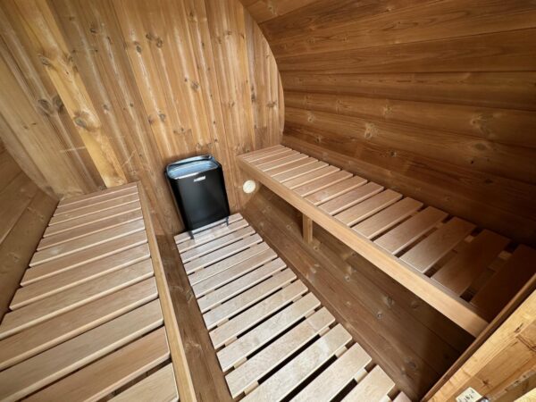 New 2.4 Meter Barrel Sauna - Image 12