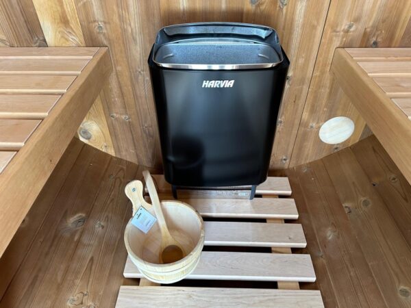 New 2.4 Meter Barrel Sauna - Image 14