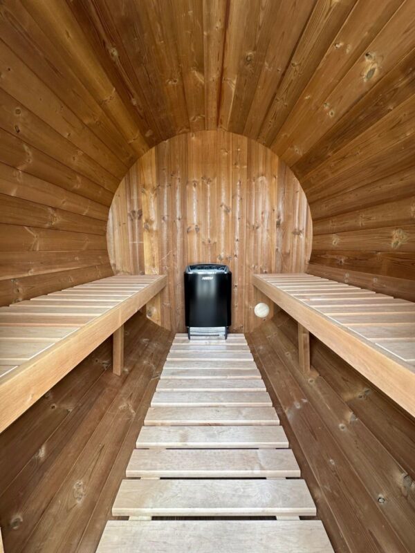 New 2.4 Meter Barrel Sauna - Image 13