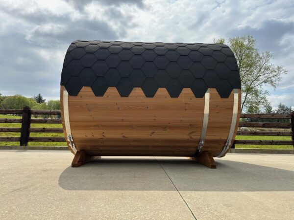 New 2.4 Meter Barrel Sauna - Image 8