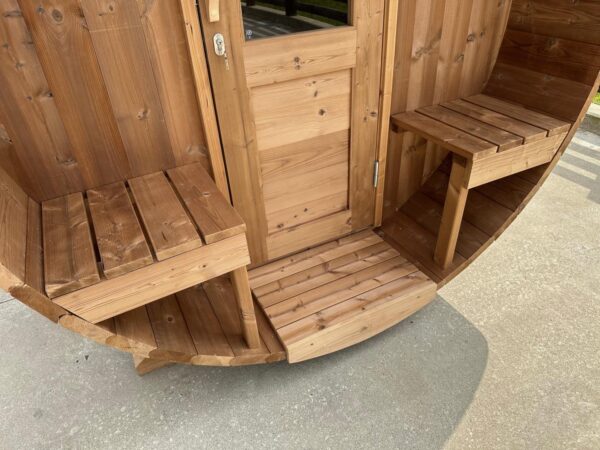 New 2.4 Meter Barrel Sauna - Image 6