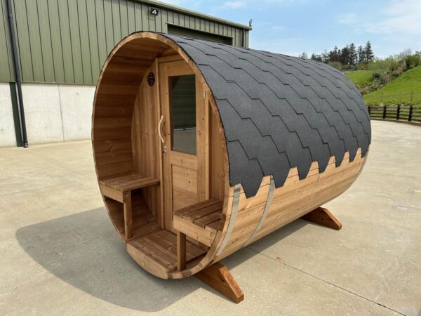 New 2.4 Meter Barrel Sauna - Image 4