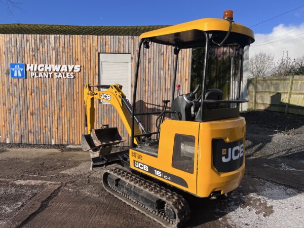 Now Sold - 2022 JCB 16C-1 Mini Digger Excavator   Just 390 Hours !! - Image 8