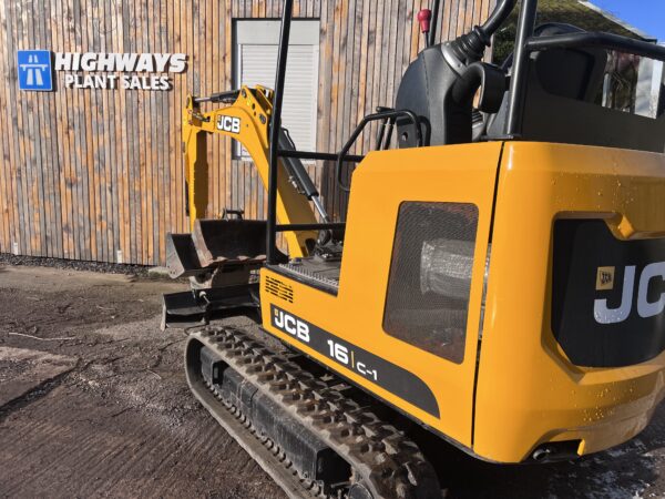 Now Sold - 2022 JCB 16C-1 Mini Digger Excavator   Just 390 Hours !! - Image 15
