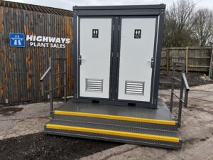 Double Toilet 1+1 Effluent Tank  1340 Litres