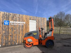 Now Sold - 2019 Hamm HD8 VV Twin Drum Vibrating Roller 800mm   NO VAT !