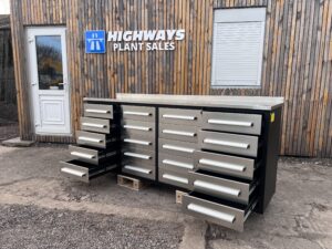 20 Drawer Stainless Steel Workbench / Tool Chest