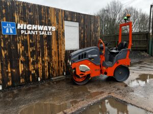 NOW SOLD - 2024 Hamm HD8 VV 80CM Twin Drum Roller   Just 80 Hours !